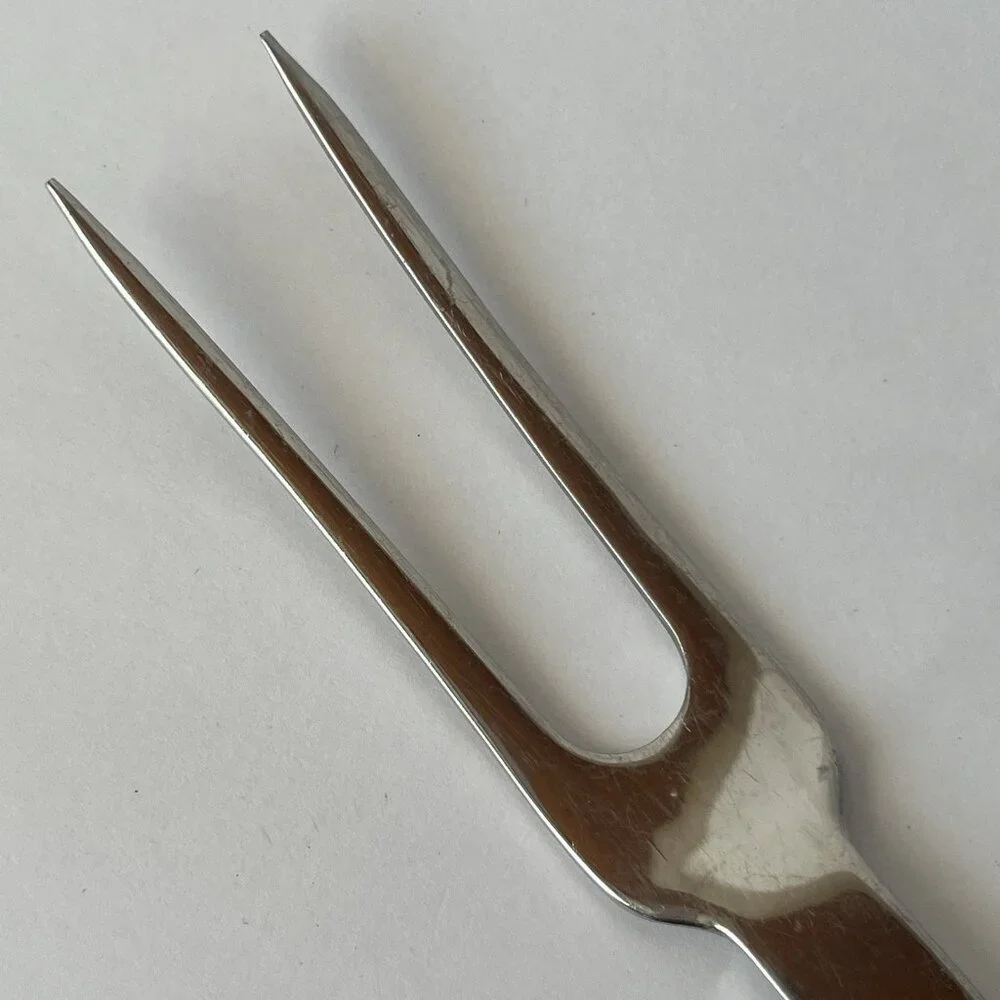 All-Clad Stainless Steel Meat Fork 13.5 Inch Silver Carving Serving Fork